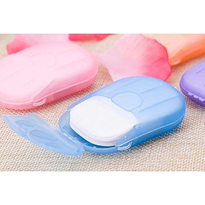 YTM 4 BOX PAPER SOAP CLEAN SOFT BATH FOR TRAVEL IN FLAVOUR DESIGN TUBE SHAPE BOTTLE - Image 1